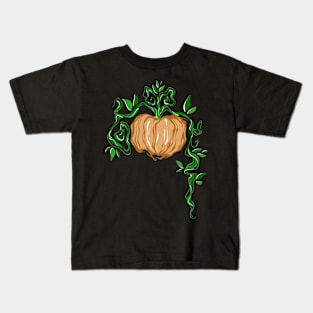 Minimalist Pumpkin Kids T-Shirt